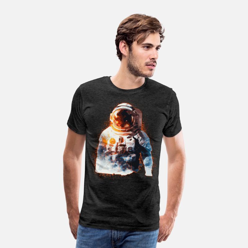 Spaceman Astronaut Galaxy Astronomy Sci Fi Fan