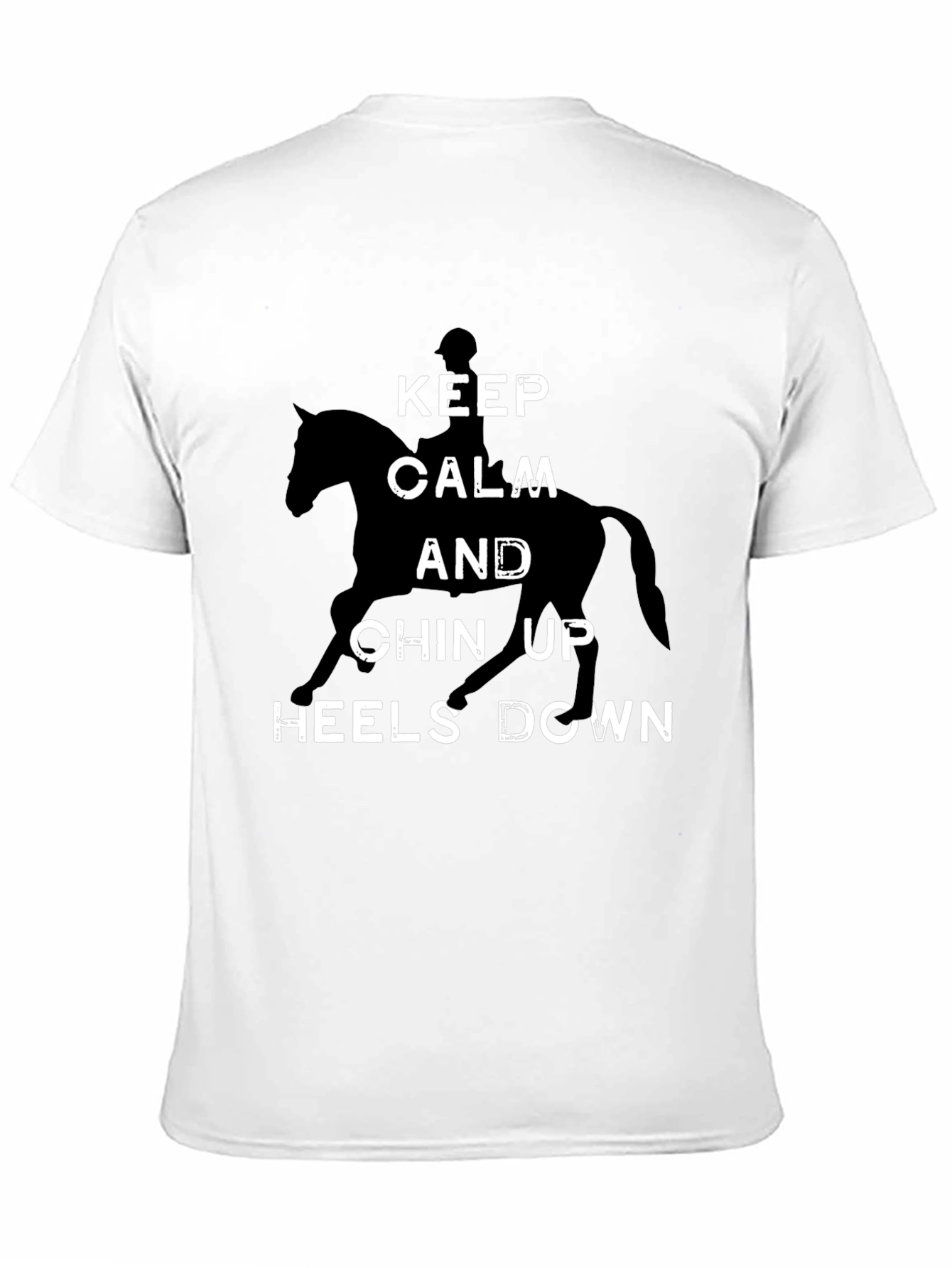 Keep Calm Horse Riding Graphic Tee