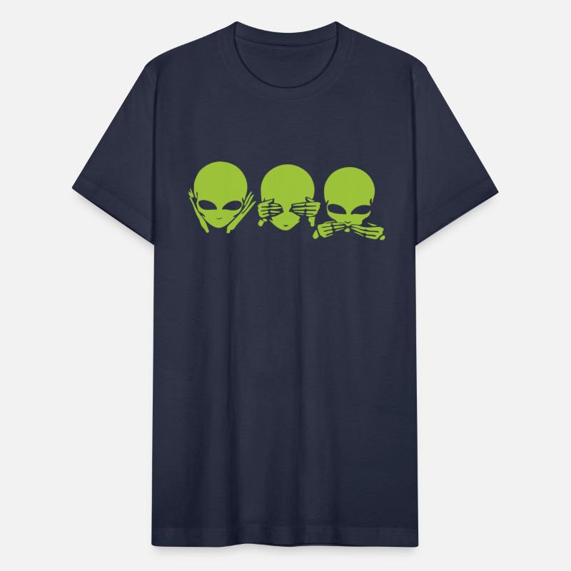 "Speak no evil, see no evil, hear no evil." Alien