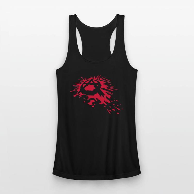 splash blood anarchy symbol