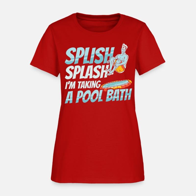 Splish splash I m taking a pool bath