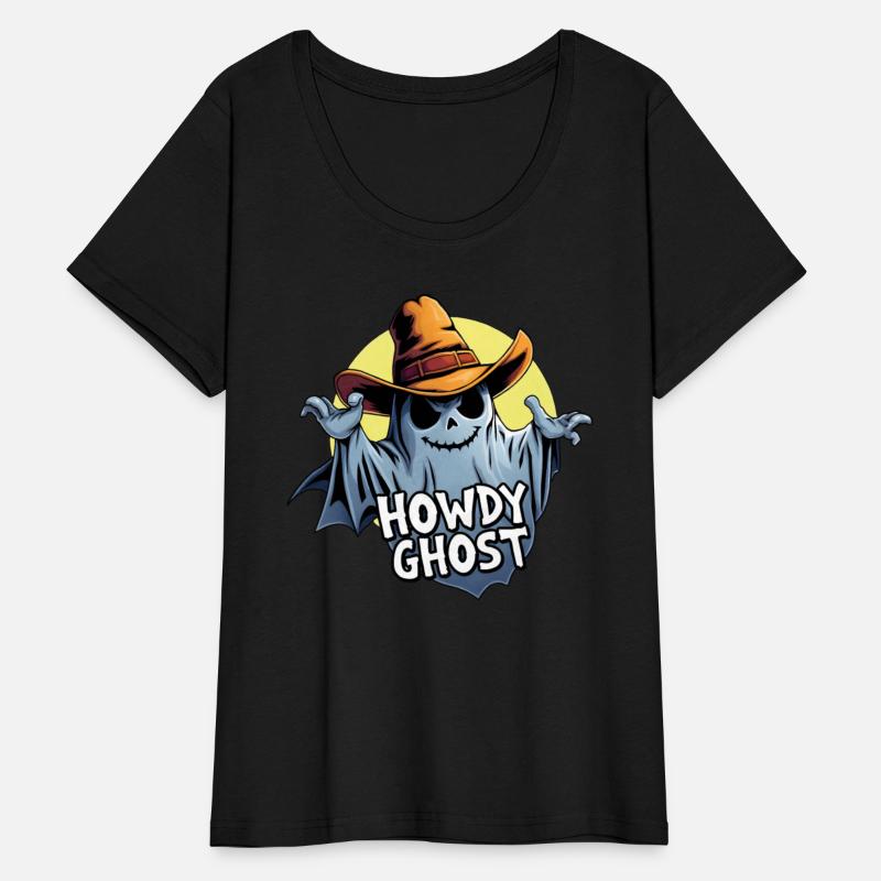 Spooky Howdy Halloween Ghost