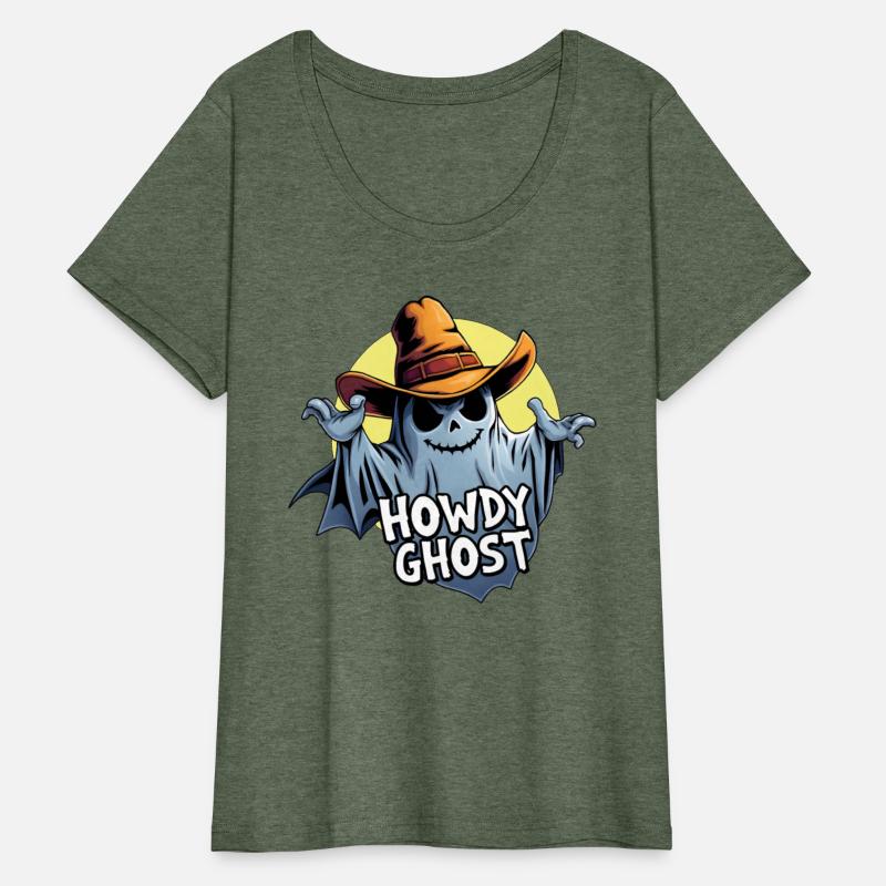 Spooky Howdy Halloween Ghost