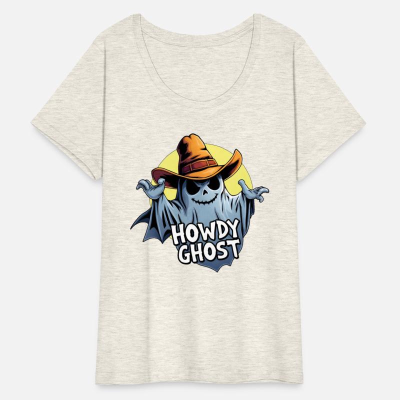 Spooky Howdy Halloween Ghost