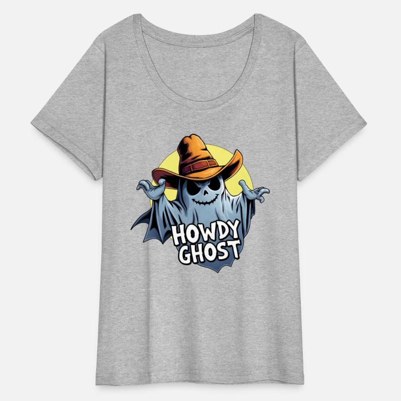 Spooky Howdy Halloween Ghost