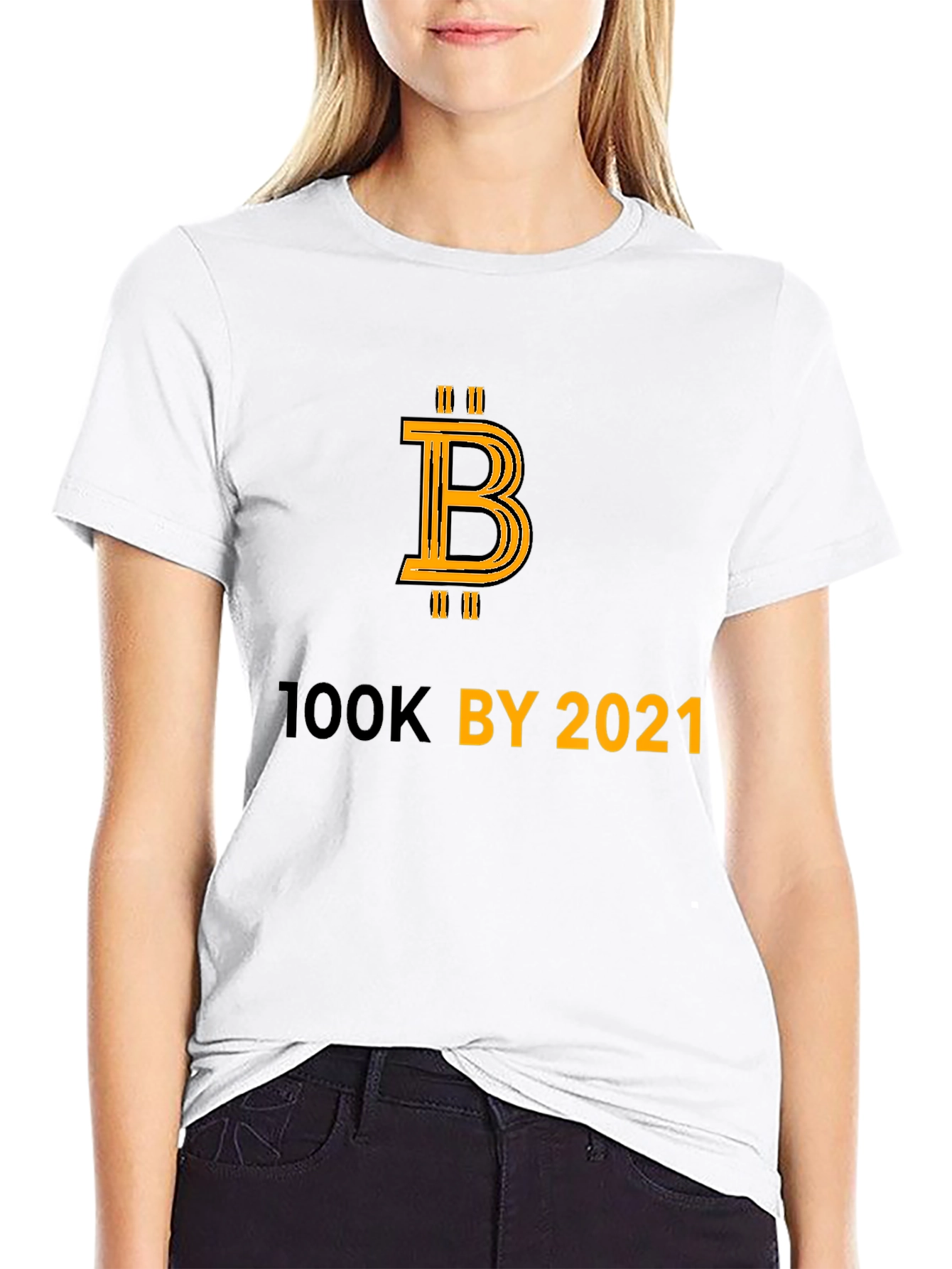 Bitcoin 100K By 2021 Graphic Tee
