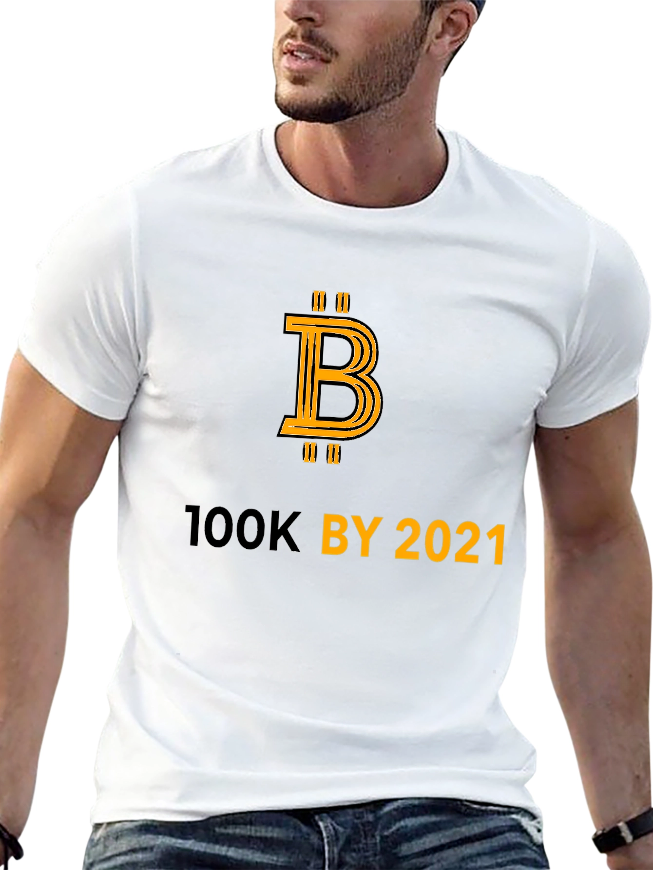 Bitcoin 100K By 2021 Graphic Tee