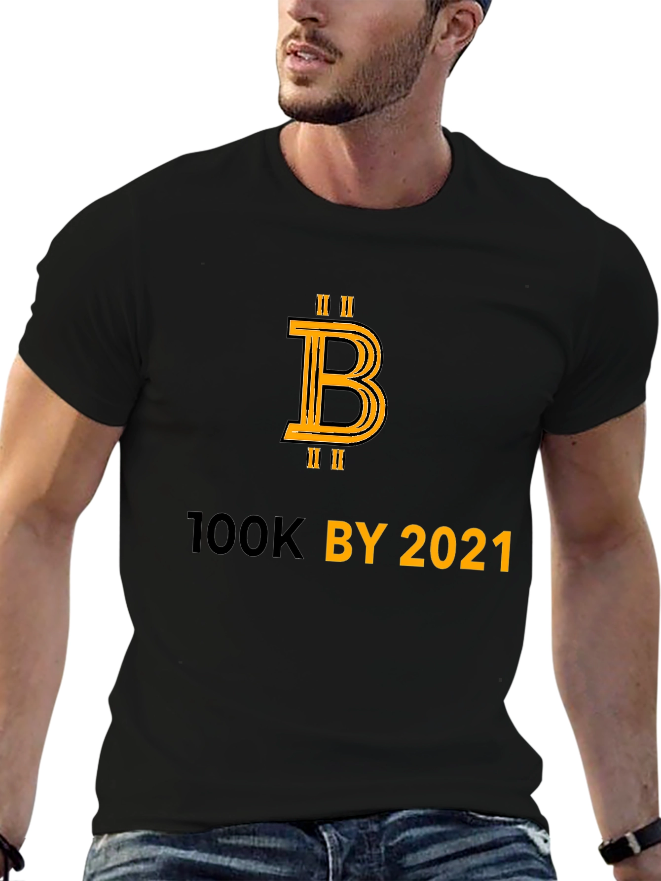 Bitcoin 100K By 2021 Graphic Tee