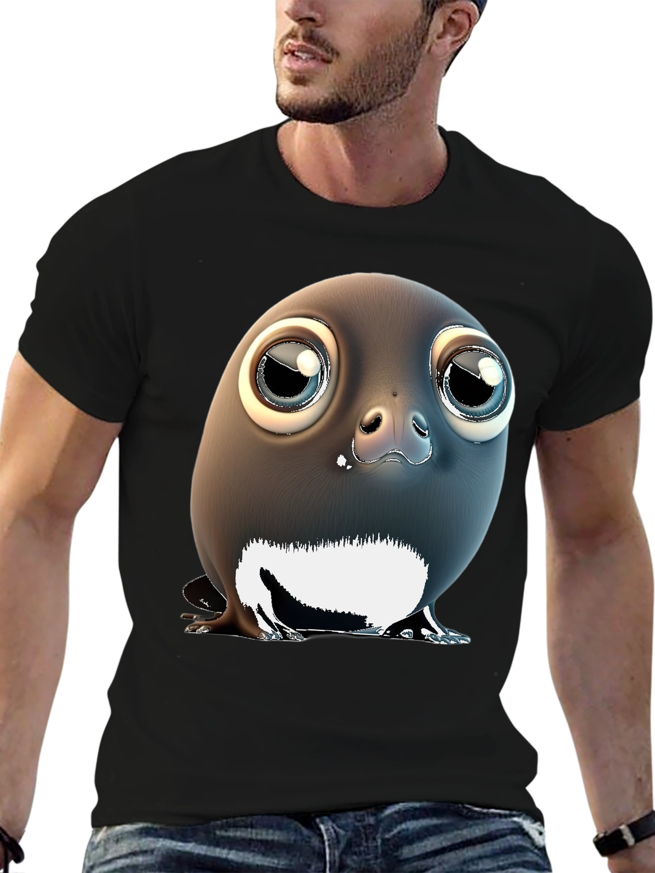 Cute Penguin T-Shirt - Unique Graphic Tee