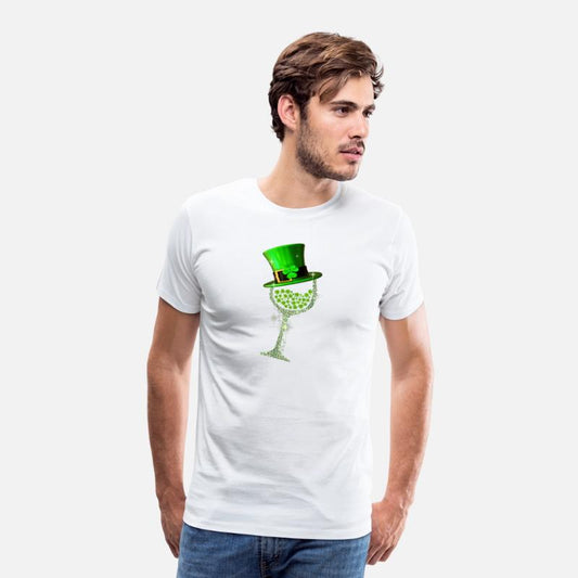 St Patrick'S Day Shamrock Wine Glass Forss