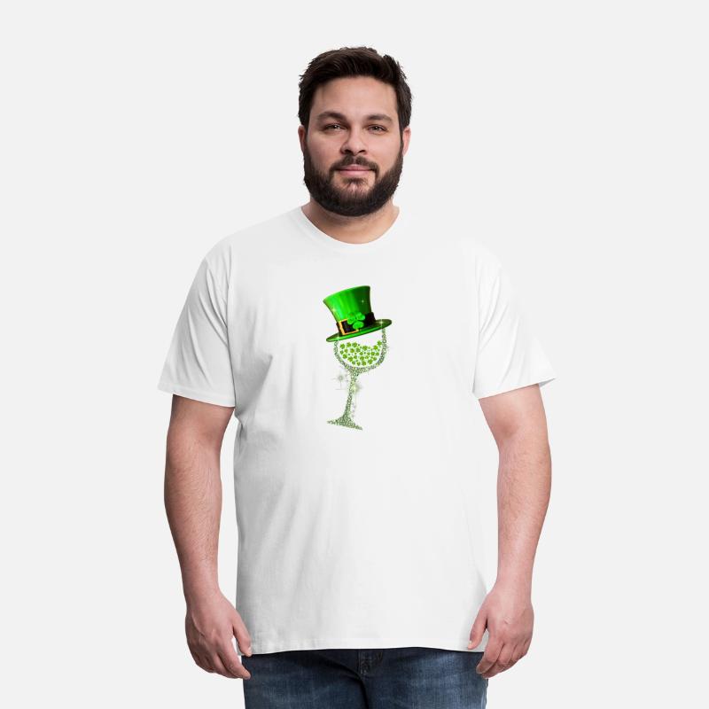 St Patrick'S Day Shamrock Wine Glass Forss
