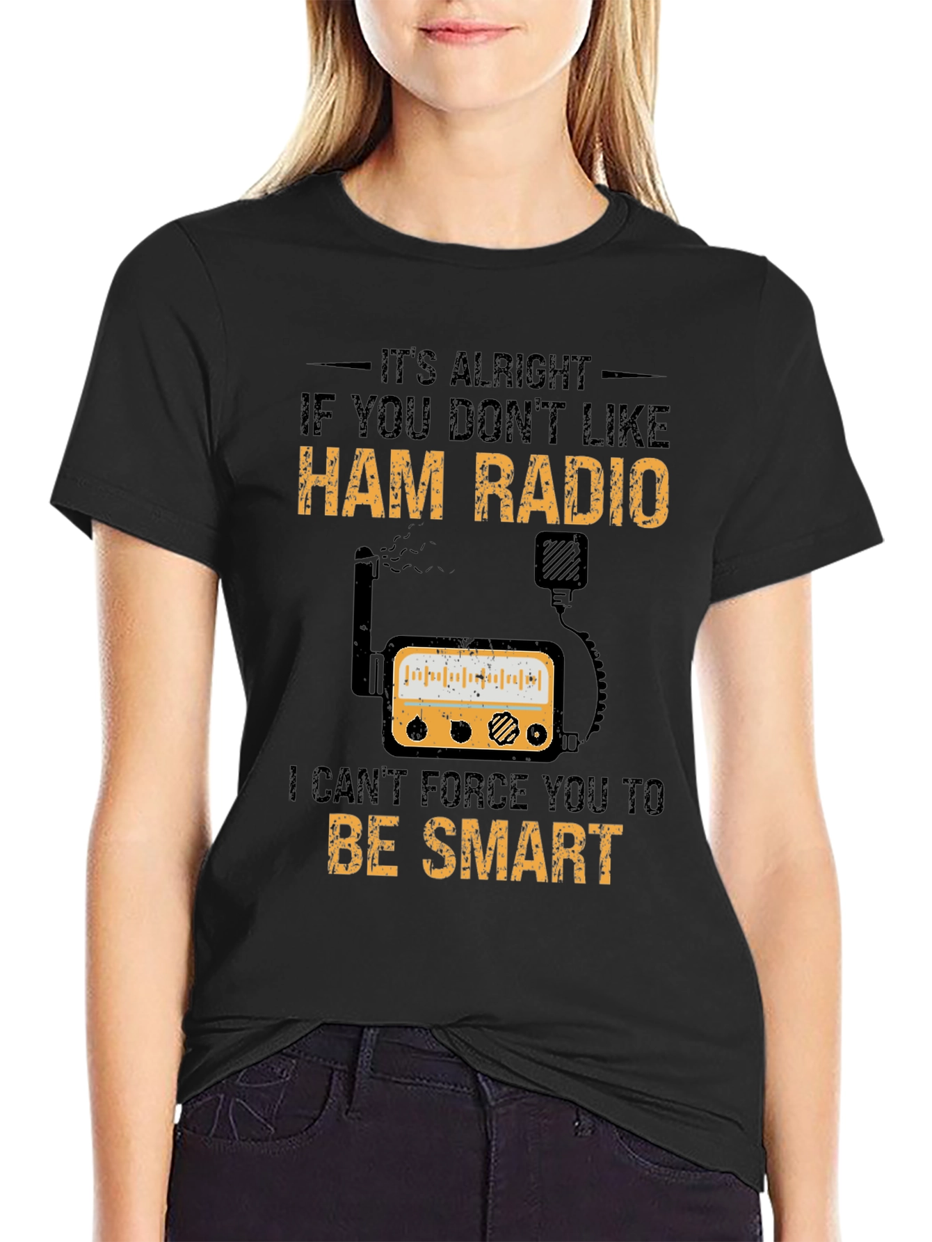 Ham Radio T-Shirt Funny Smart Radio Operator