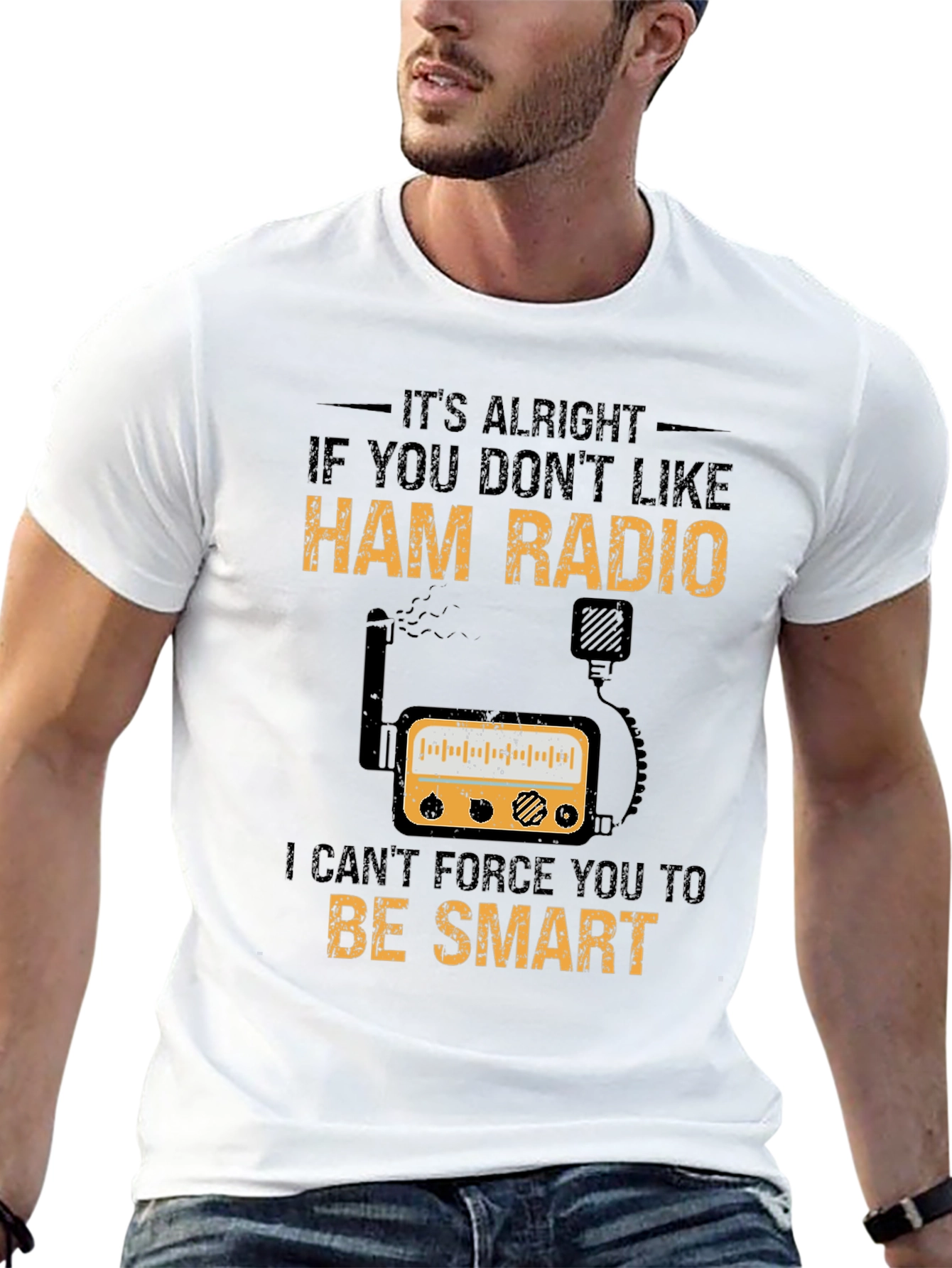 Ham Radio T-Shirt Funny Smart Radio Operator
