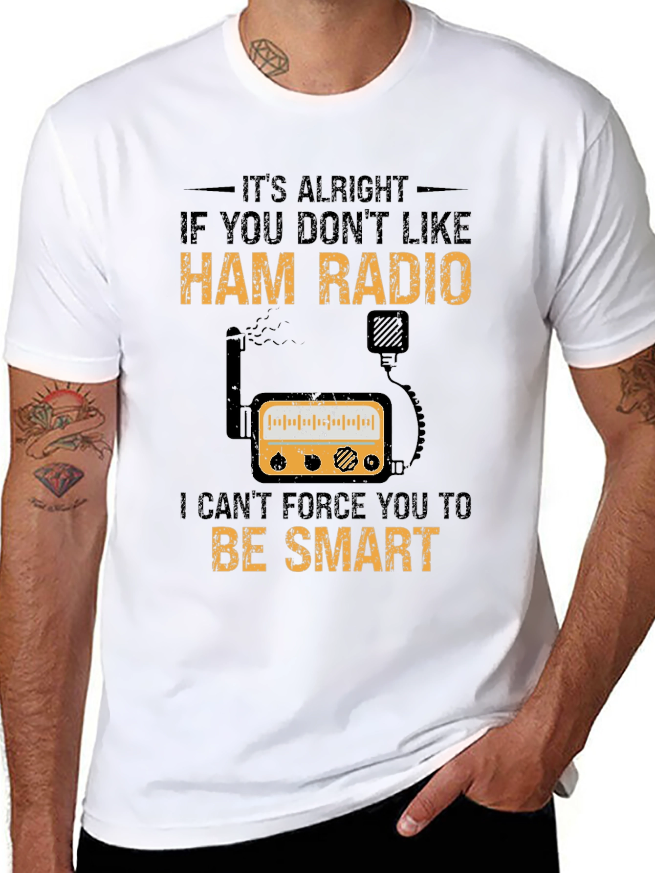 Ham Radio T-Shirt Funny Smart Radio Operator