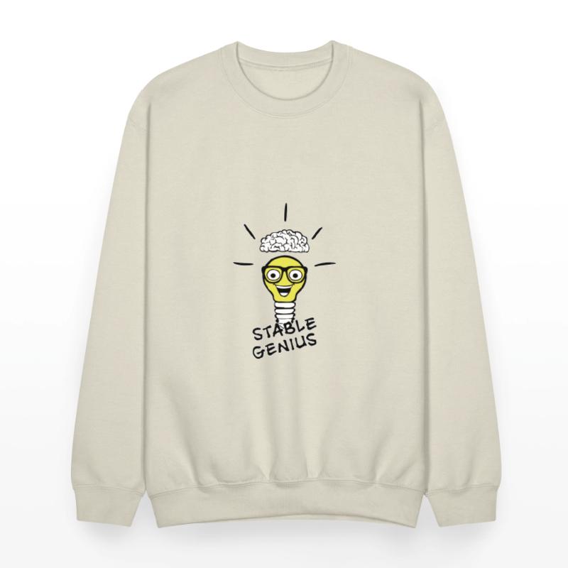 Stable Genius - Nerd Lightbulb and Brain