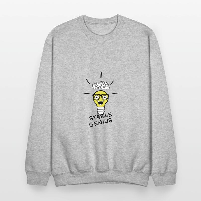 Stable Genius - Nerd Lightbulb and Brain