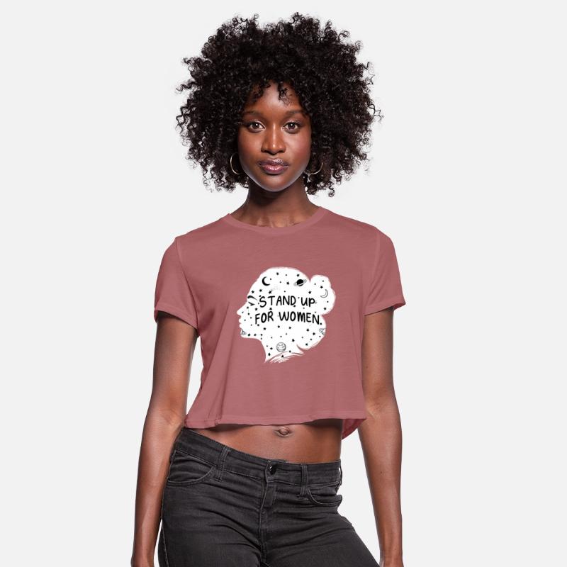 Stand Up for Women Feminist Motivational Quote Wom