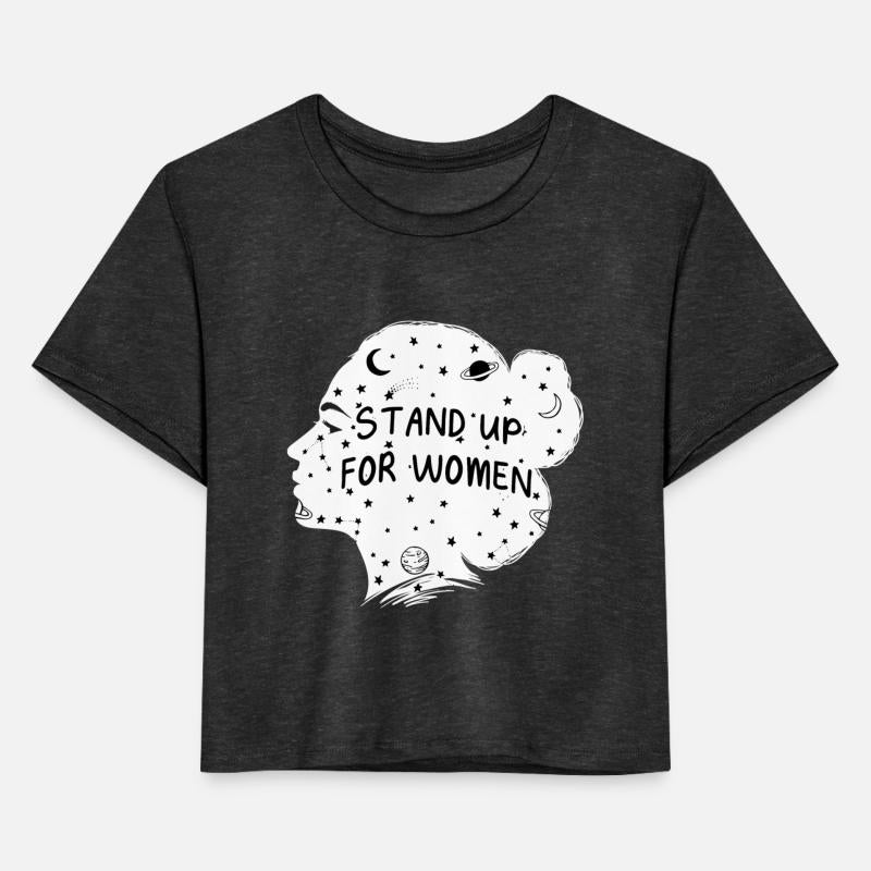 Stand Up for Women Feminist Motivational Quote Wom