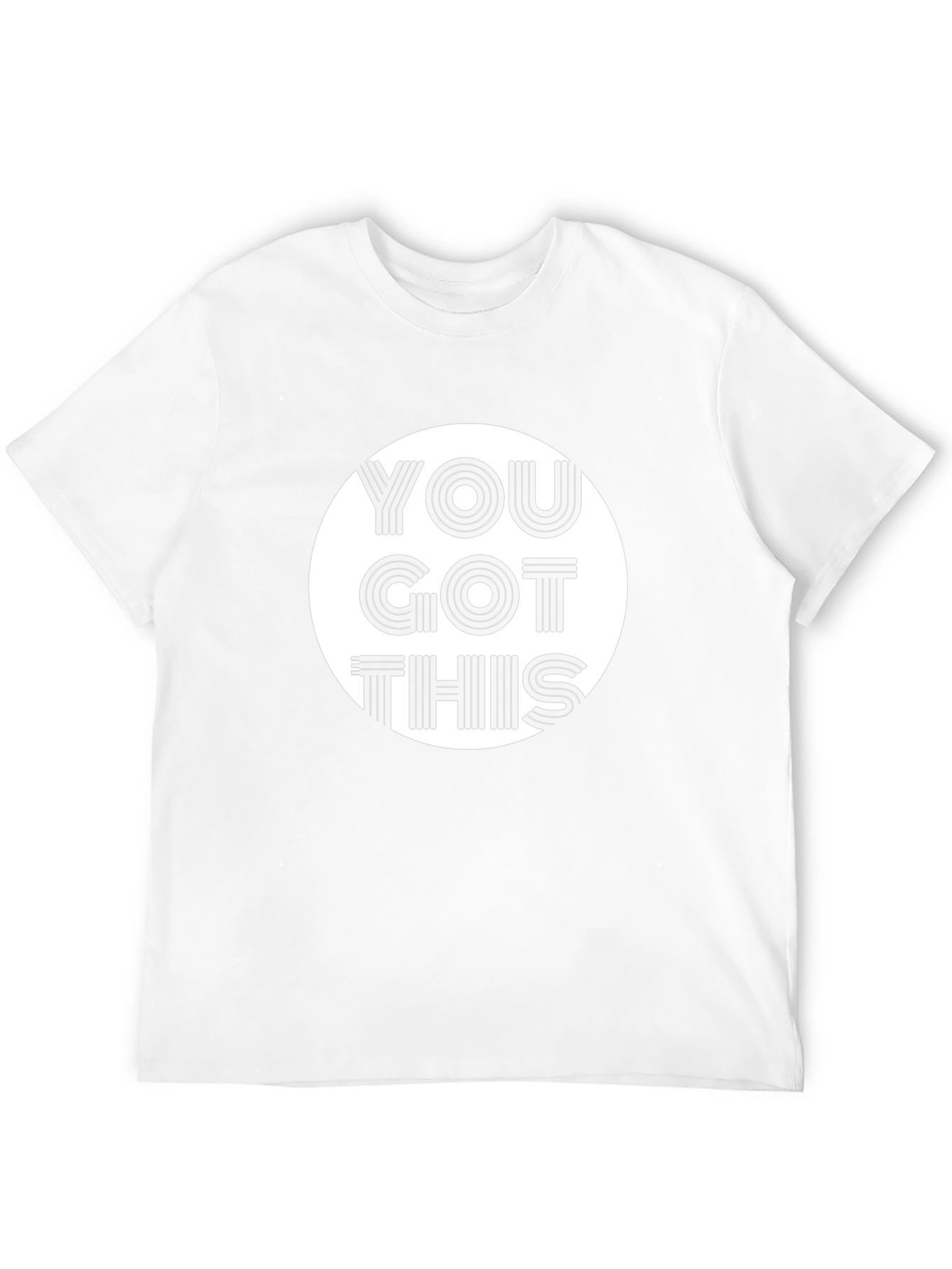 Motivational You Got This Graphic Black T-Shirt