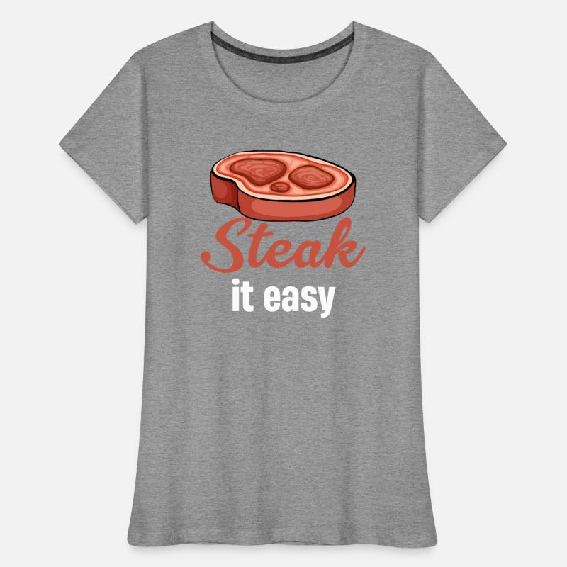 Steak It Easy Puns Bbq Smoked Ribeye Lovers