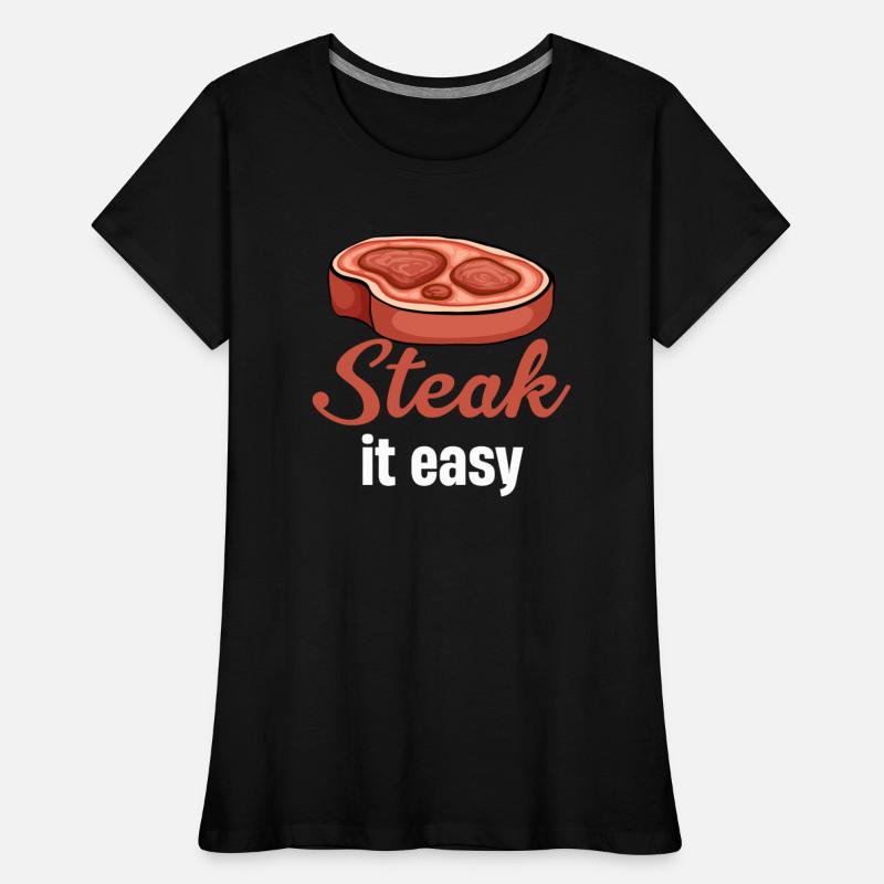 Steak It Easy Puns Bbq Smoked Ribeye Lovers