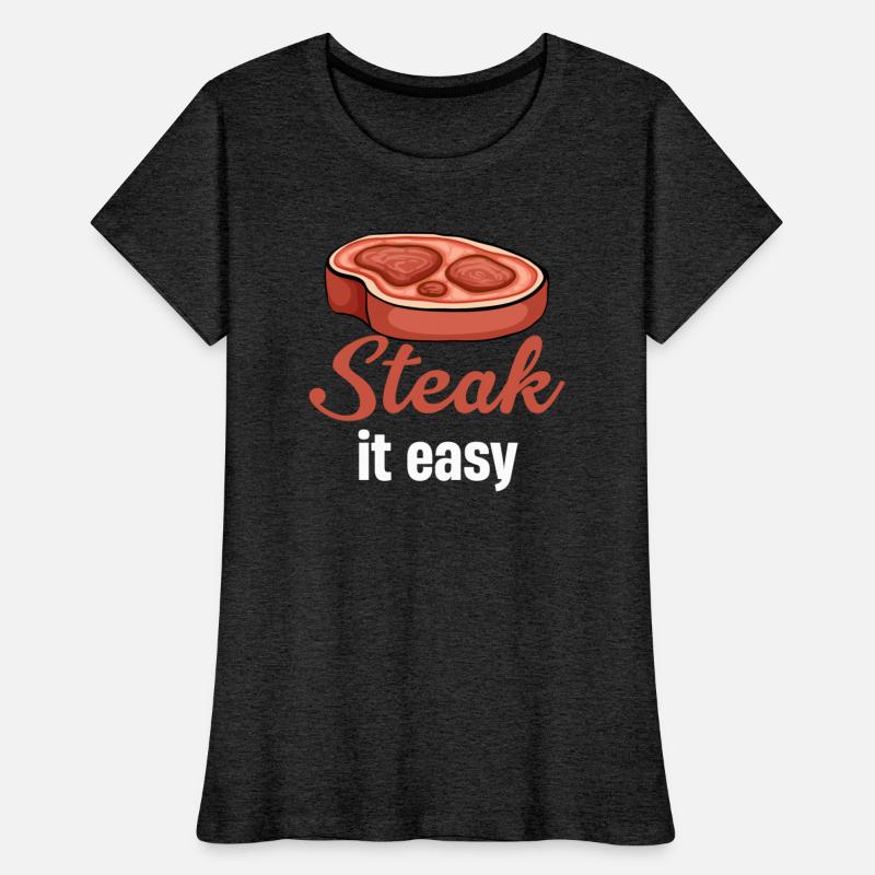 Steak It Easy Puns Bbq Smoked Ribeye Lovers