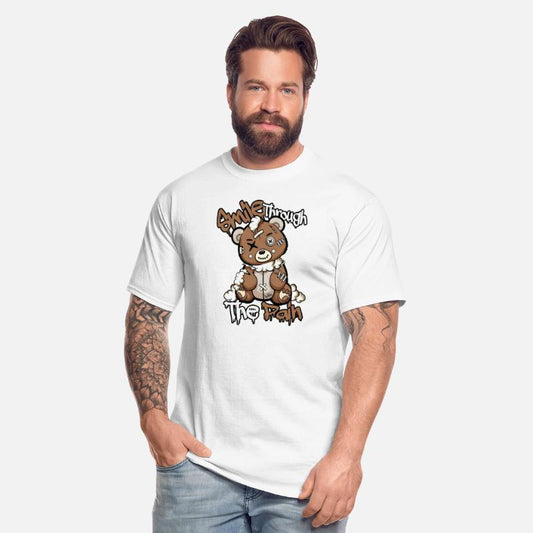 Stitched Strength – Smile Through the Pain