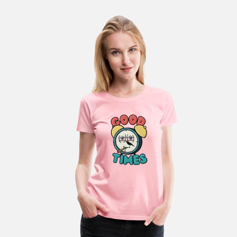 Stoner Art T ShirtGood Times Stoner Clock