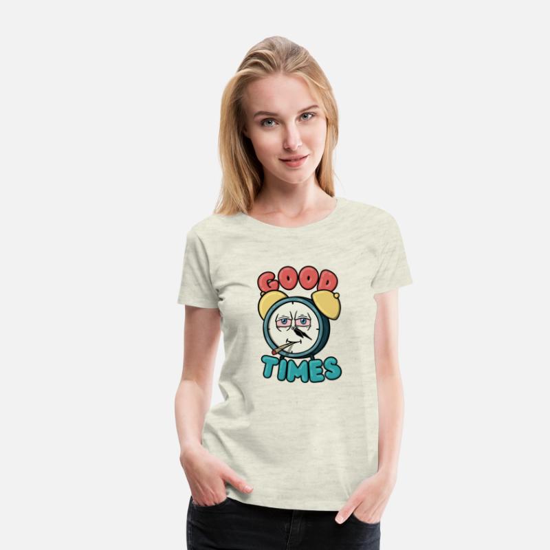Stoner Art T ShirtGood Times Stoner Clock