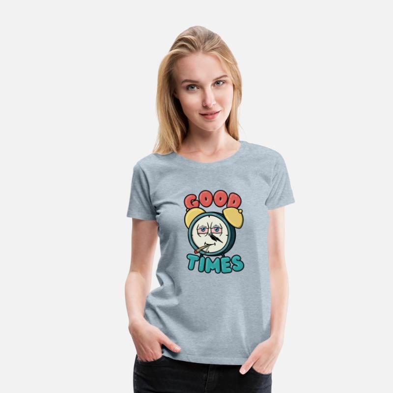 Stoner Art T ShirtGood Times Stoner Clock