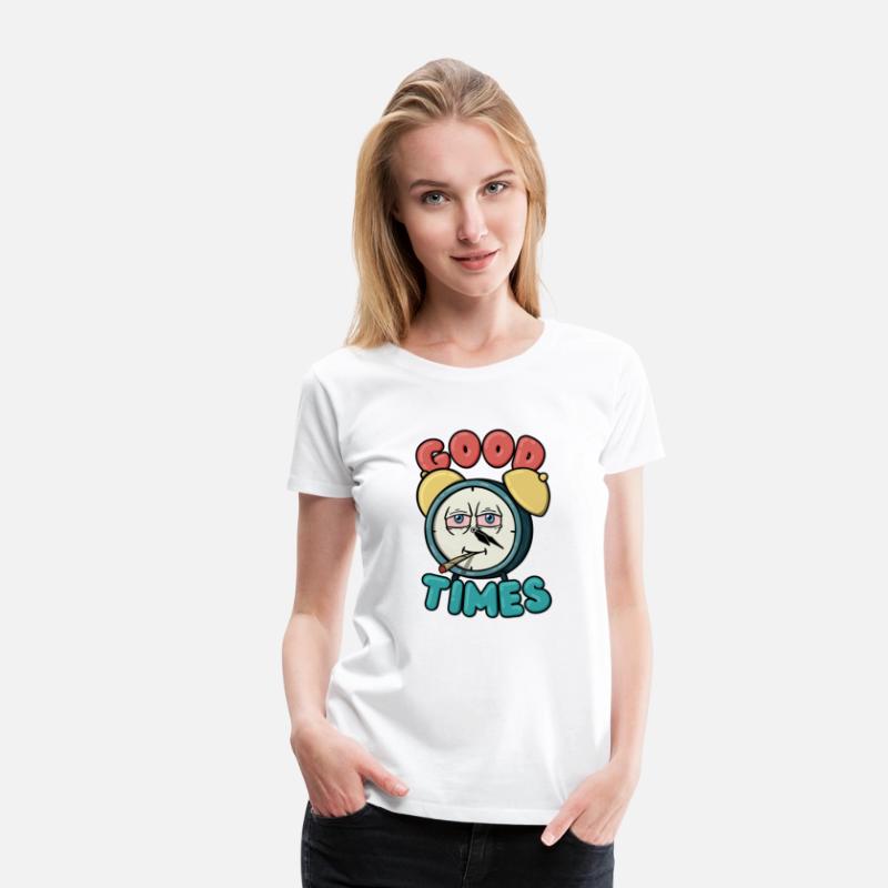 Stoner Art T ShirtGood Times Stoner Clock