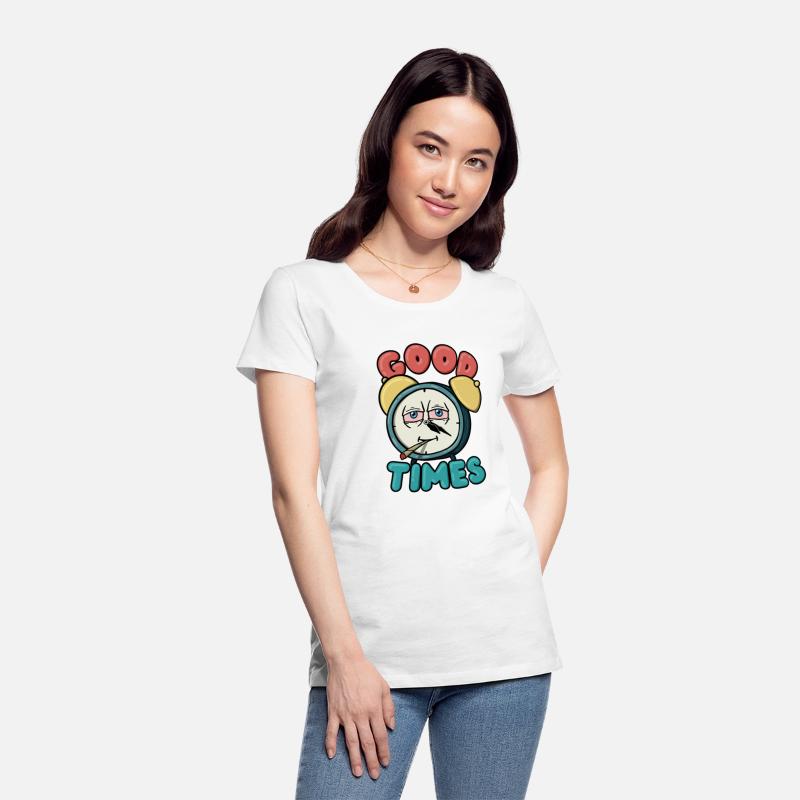 Stoner Art T ShirtGood Times Stoner Clock