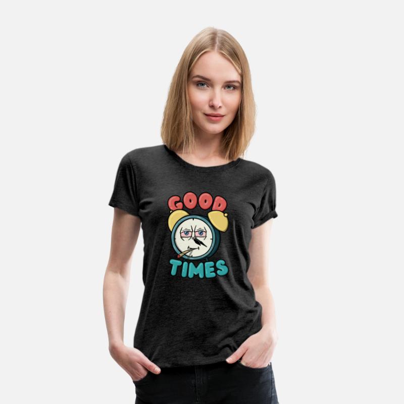 Stoner Art T ShirtGood Times Stoner Clock