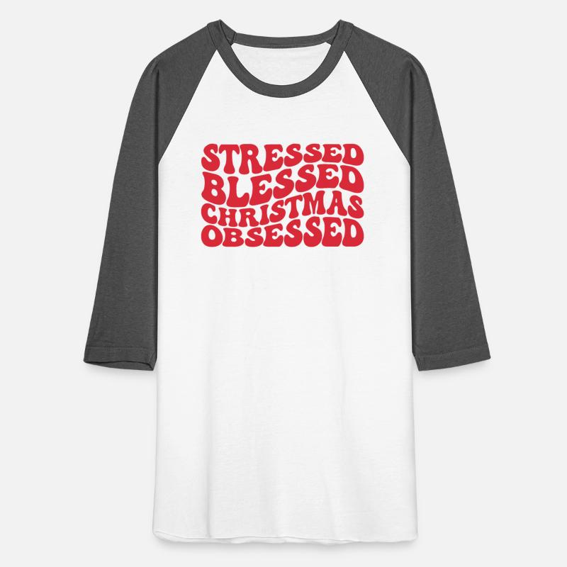 Stressed Blessed Christmas Obsessed, christmas