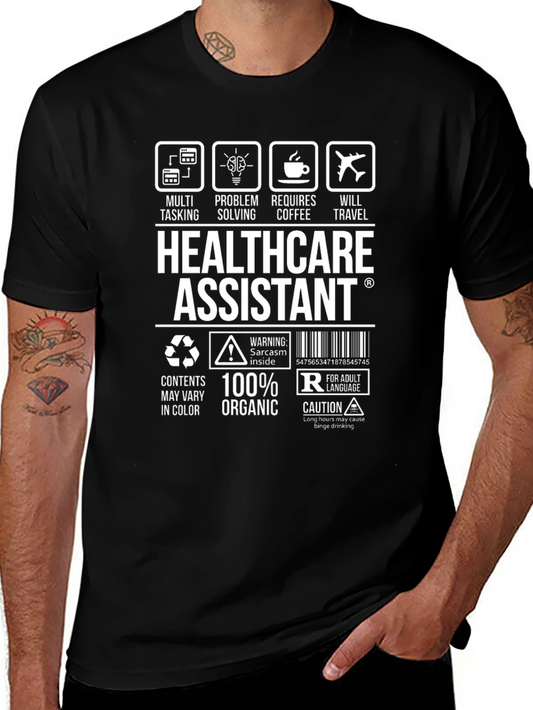 Healthcare Assistant T-Shirt: Multi-Tasking Problem Solving