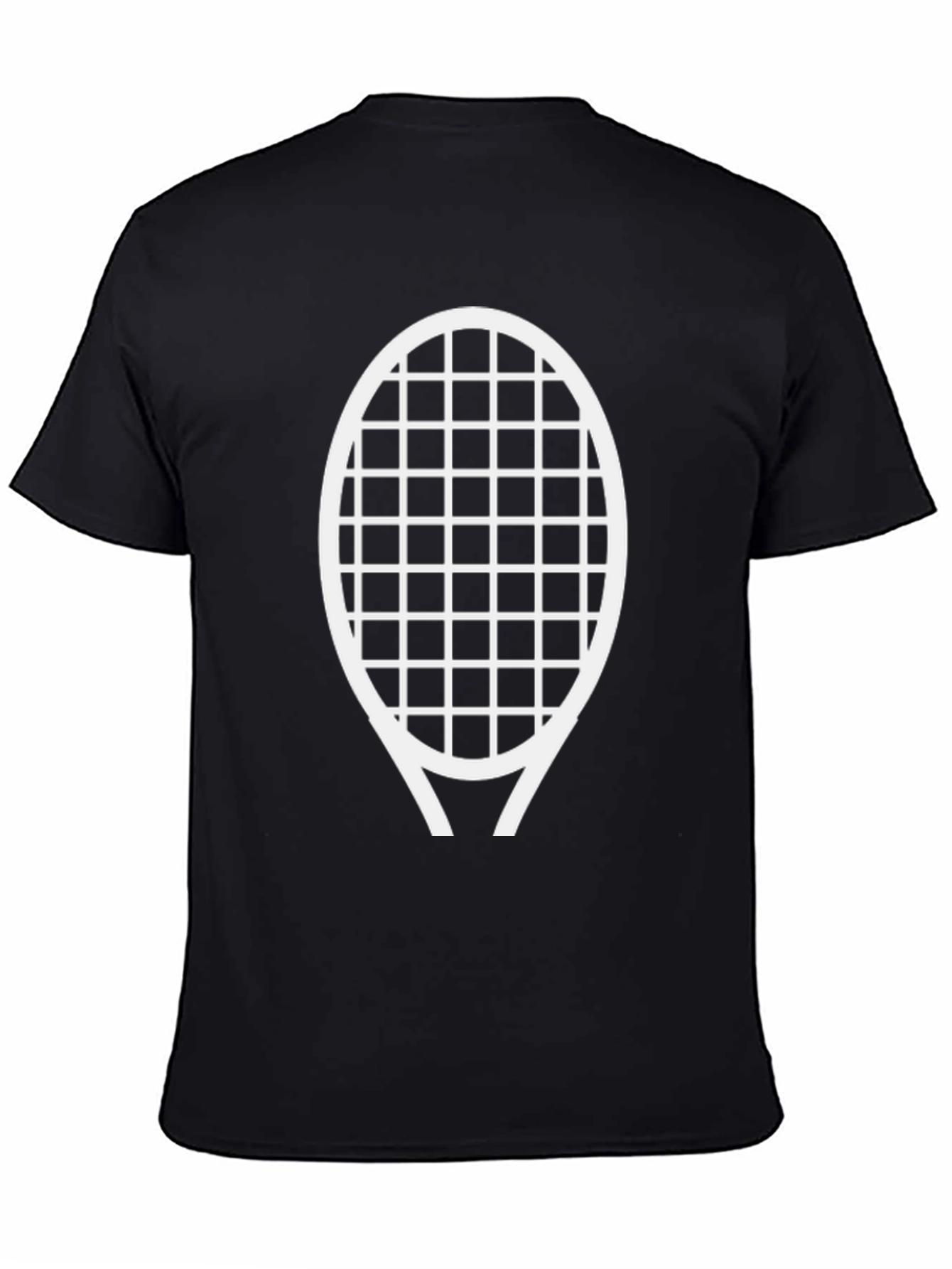 Tennis Racket Graphic Tee - Sporty & Stylish