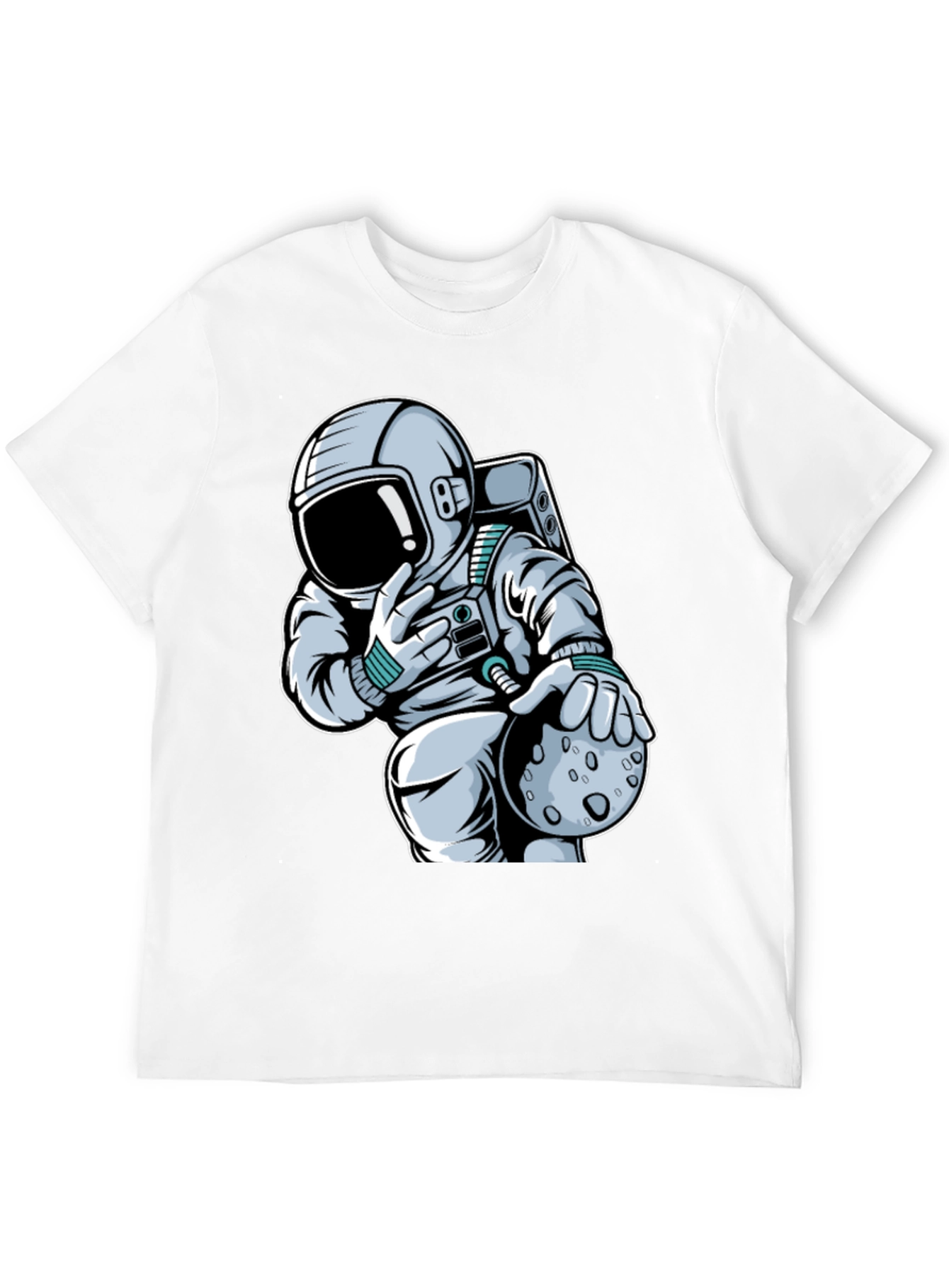 Astronaut Moonwalk T-Shirt - Space Fan Tee