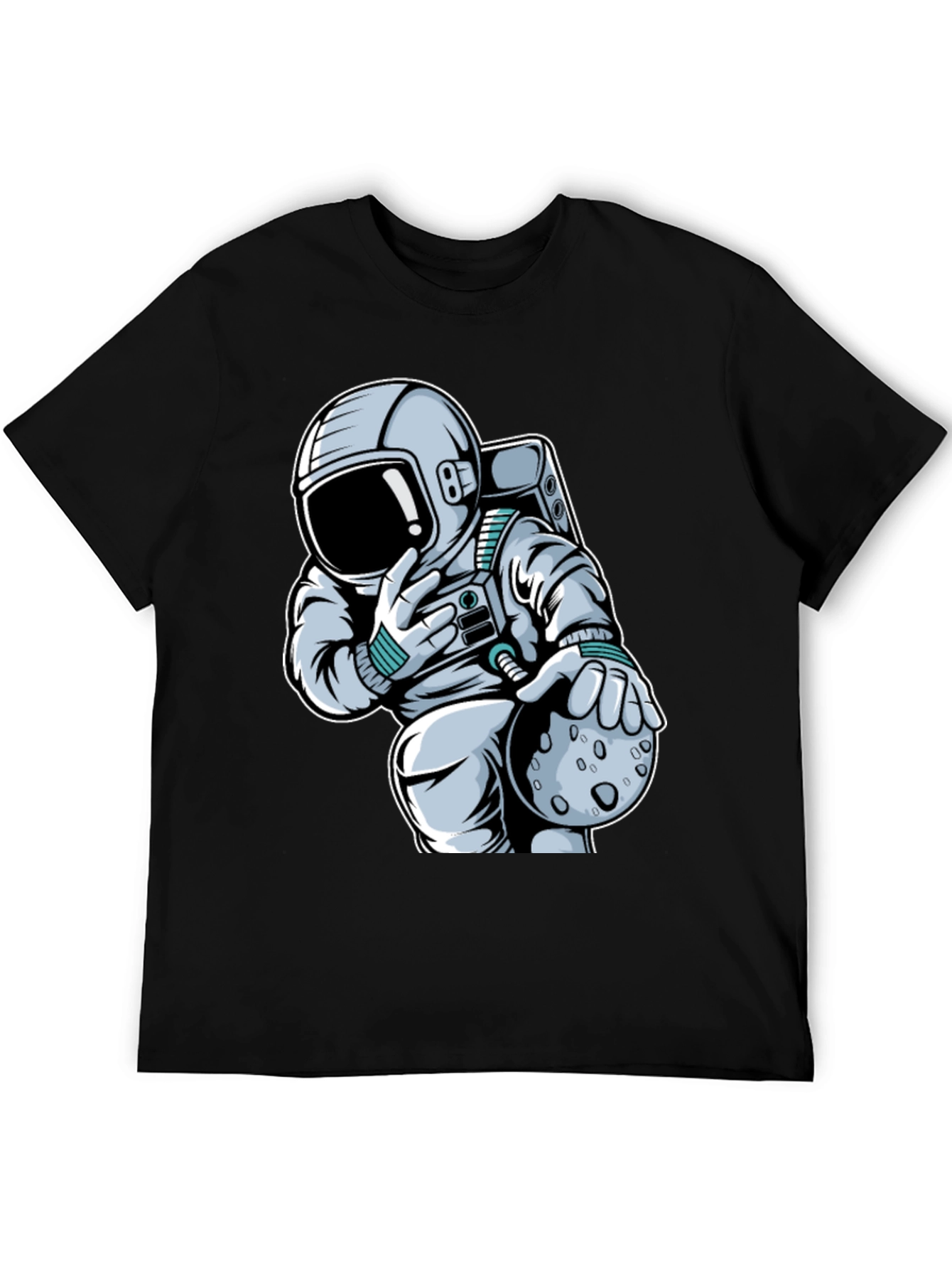Astronaut Moonwalk T-Shirt - Space Fan Tee