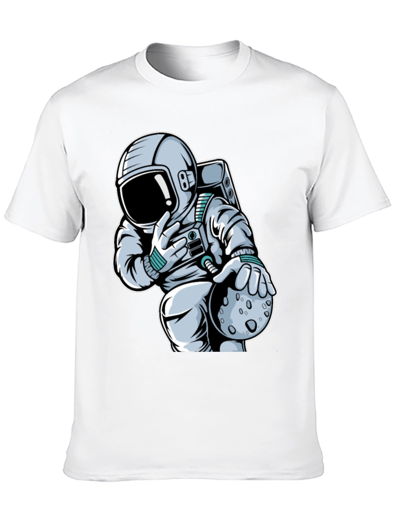 Astronaut Moonwalk T-Shirt - Space Fan Tee