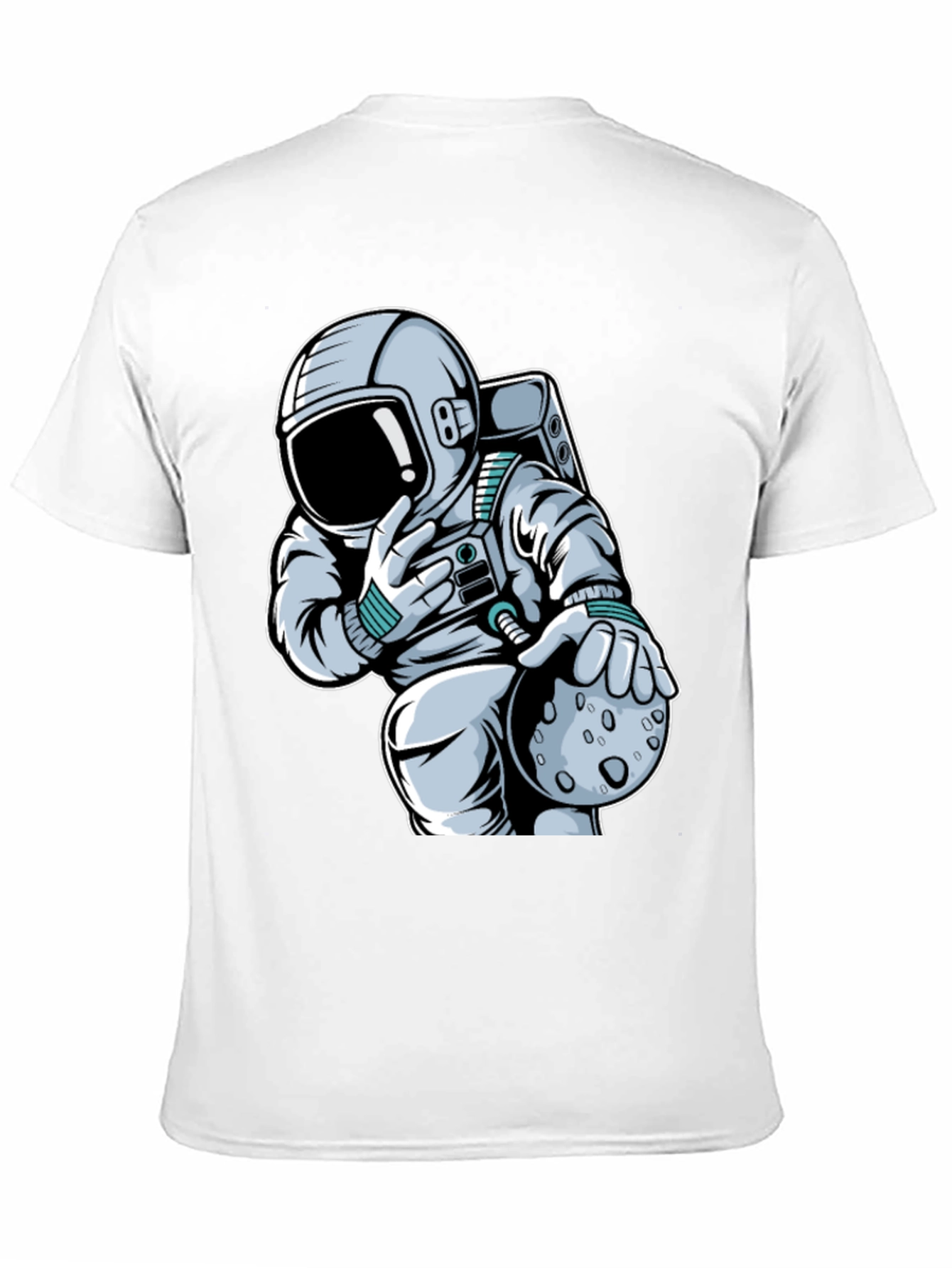 Astronaut Moonwalk T-Shirt - Space Fan Tee