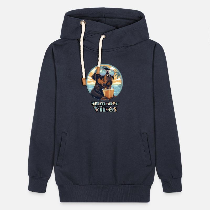 Summer Vibes Dog – Cool Beach Mood Tee