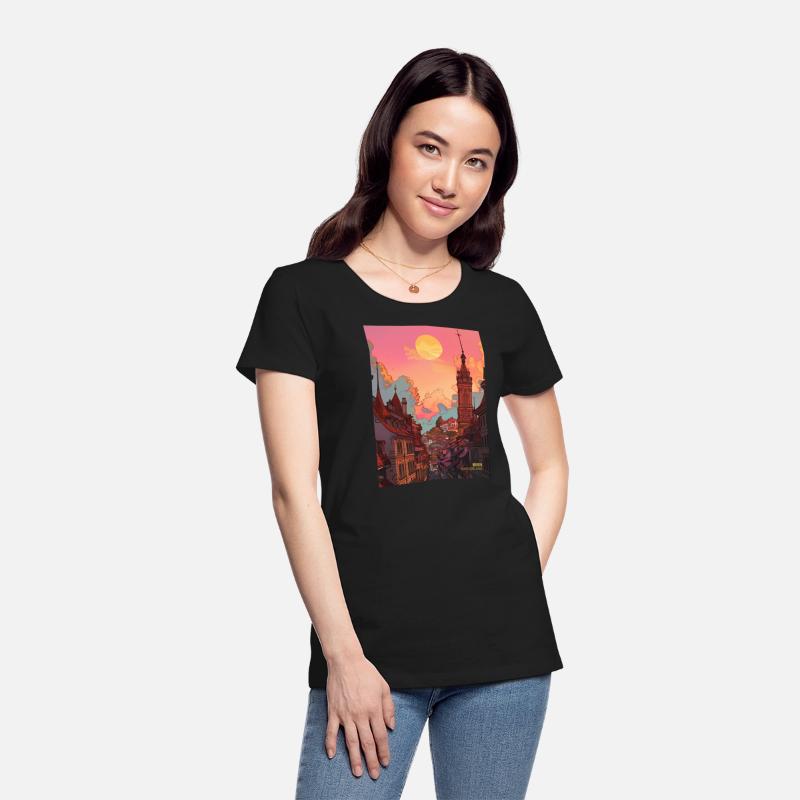 Sunset in Bern Switzerland