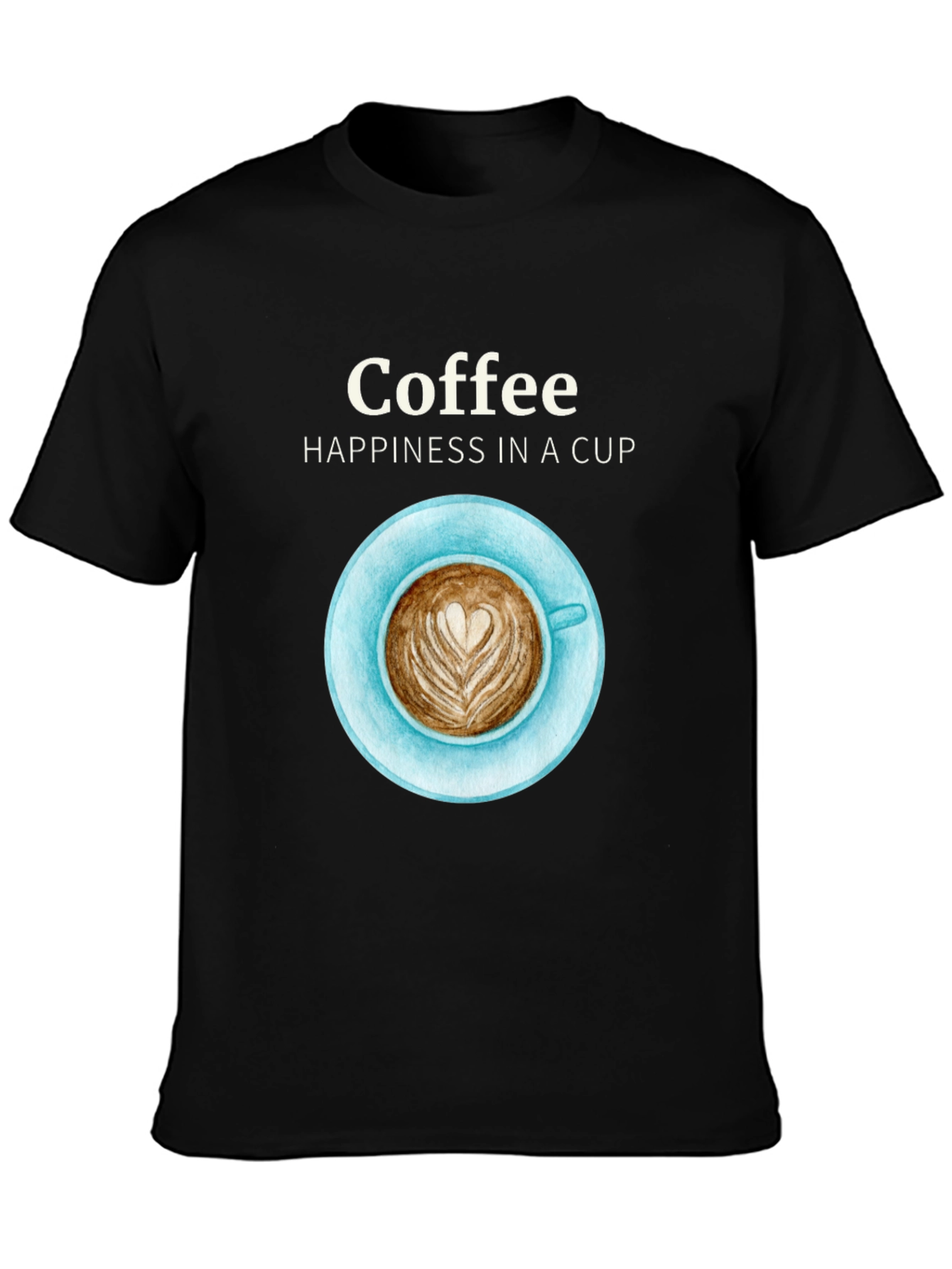 Coffee Happiness Graphic T-Shirt