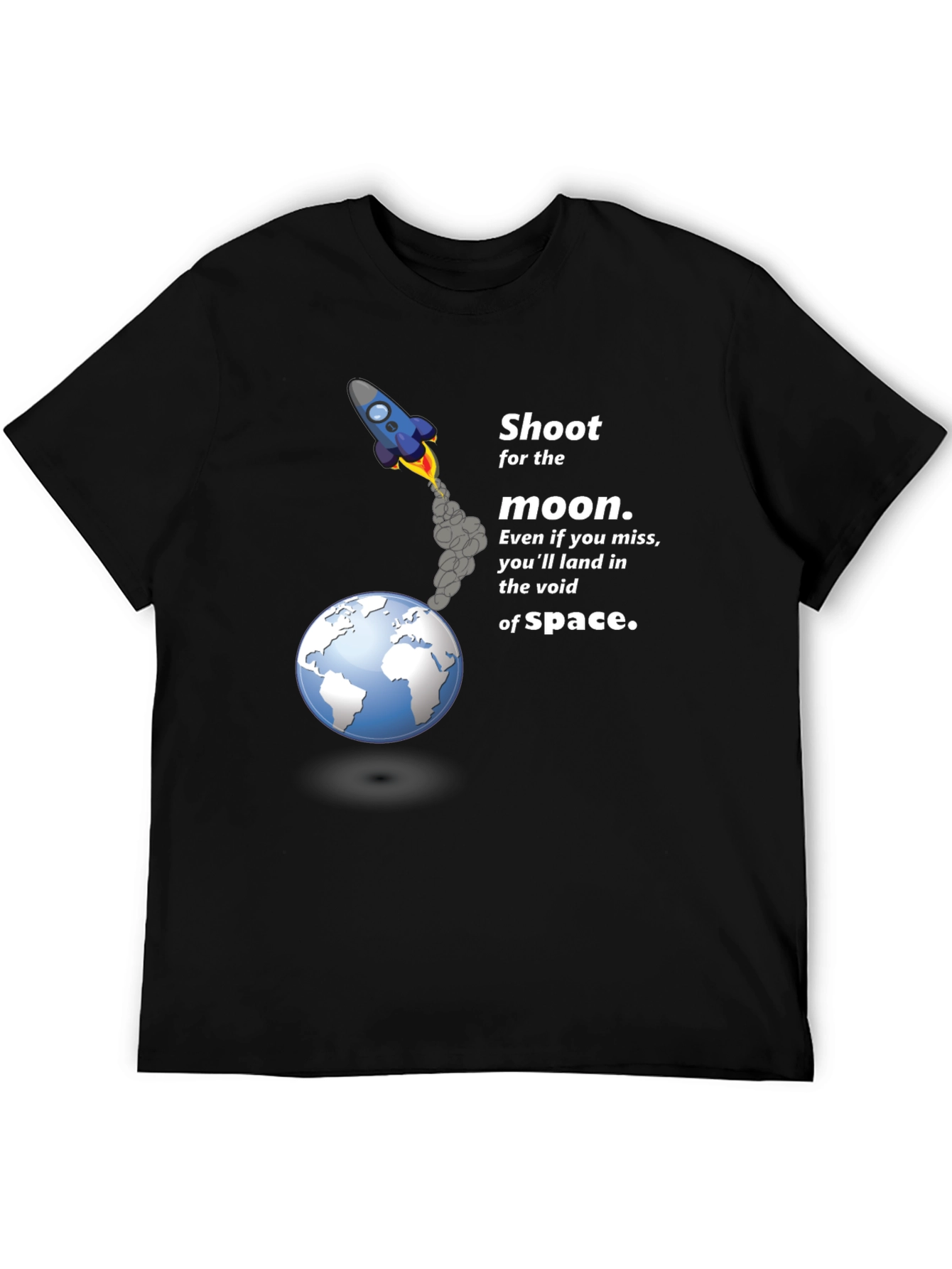 Shoot for the Moon Graphic T-Shirt