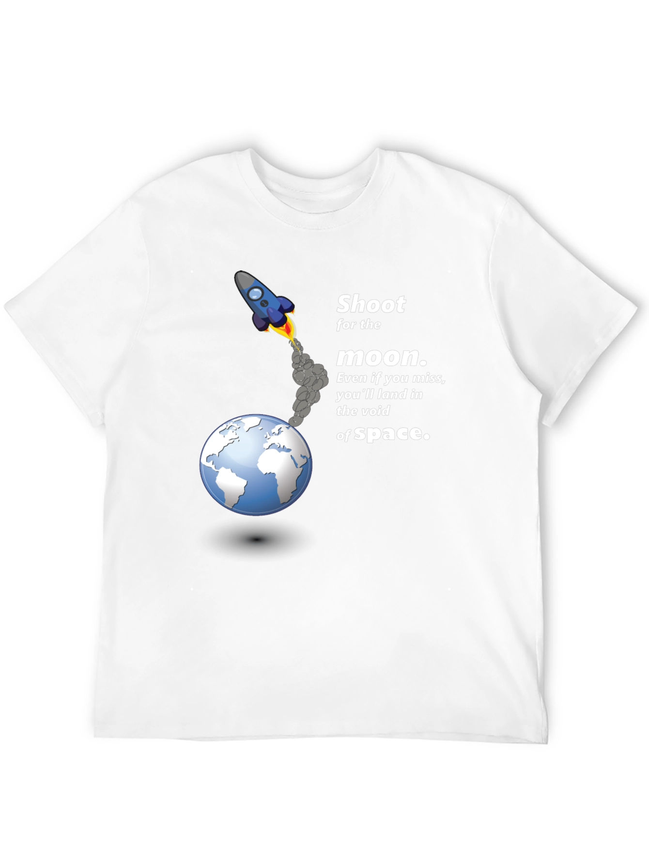 Shoot for the Moon Graphic T-Shirt