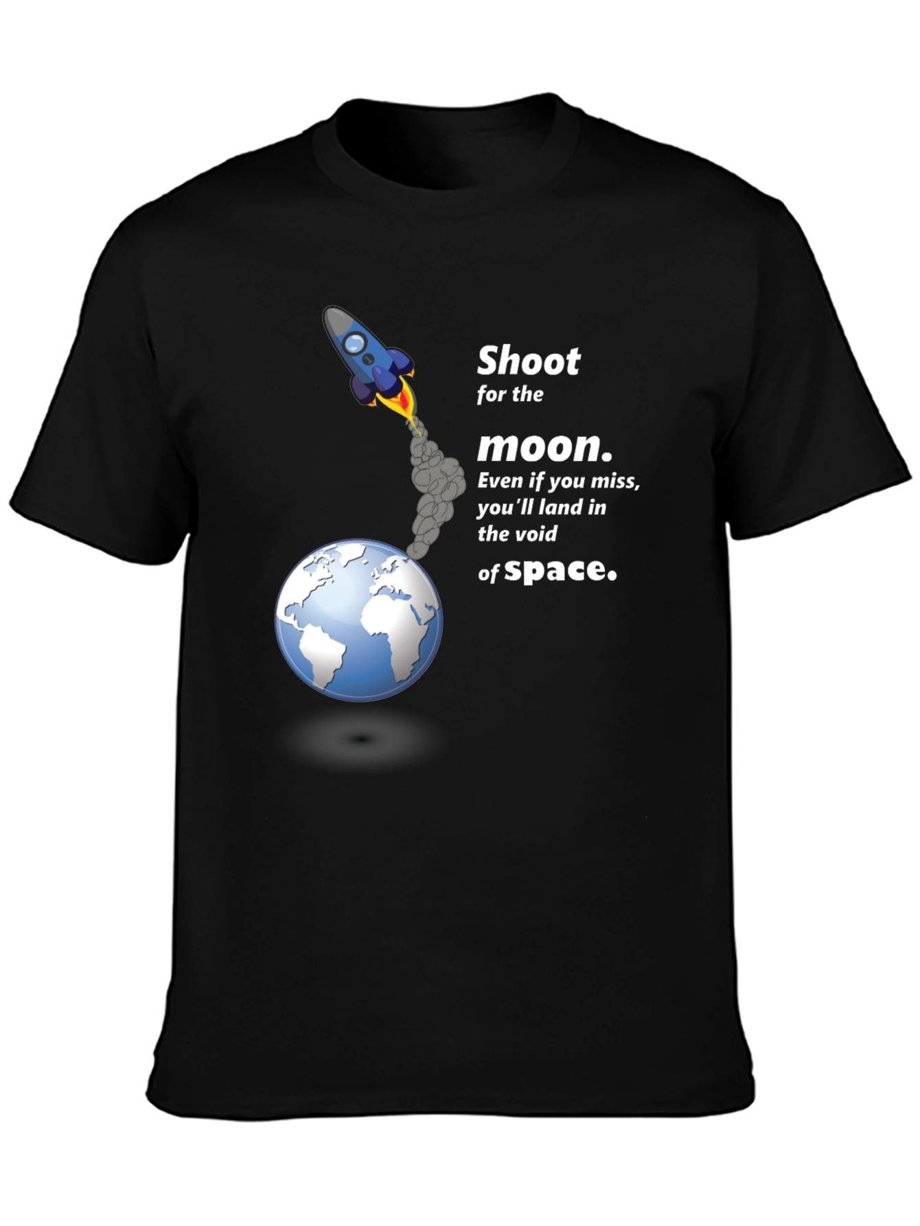 Shoot for the Moon Graphic T-Shirt