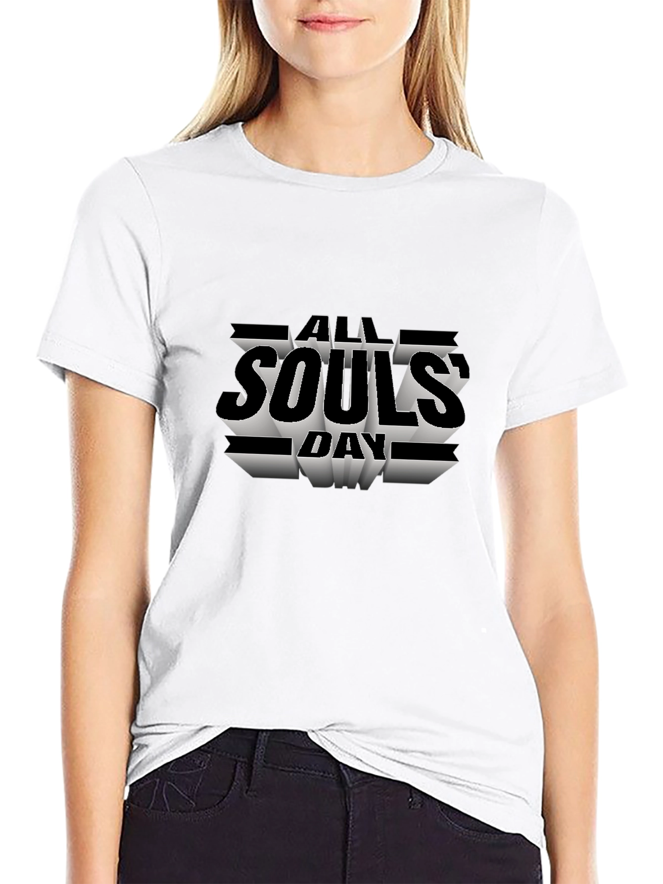 All Souls Day Black T-Shirt