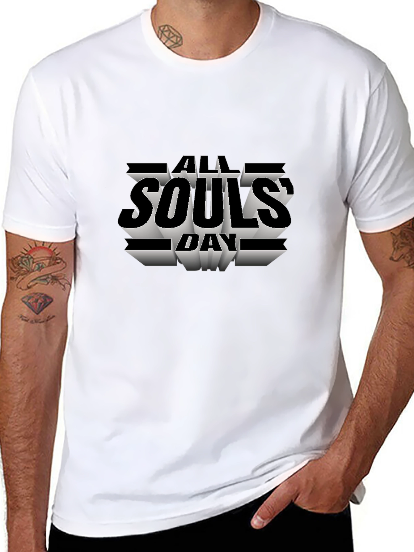 All Souls Day Black T-Shirt