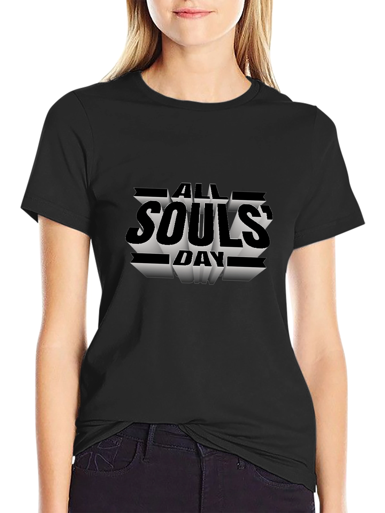 All Souls Day Black T-Shirt