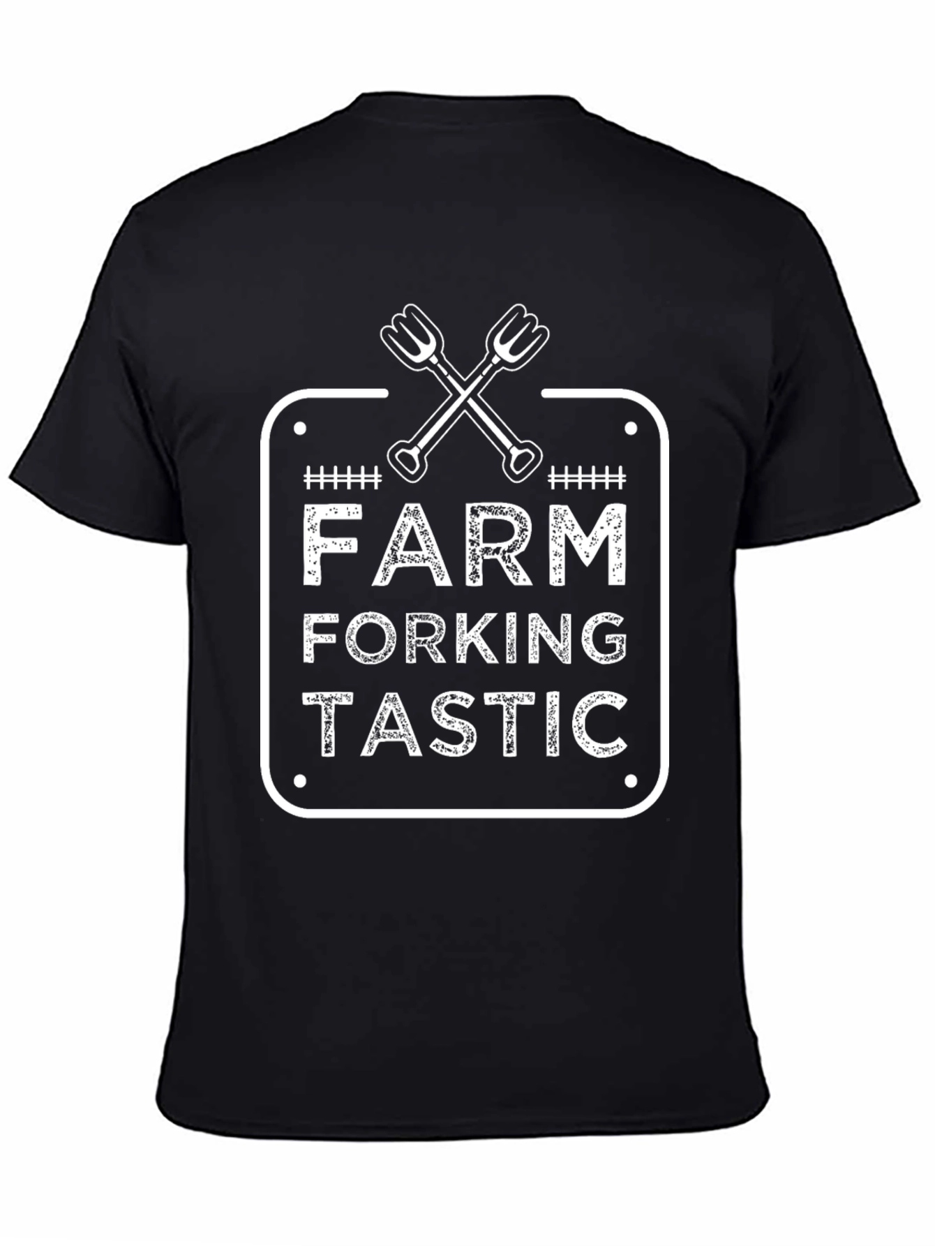 Farm Forking Tastic Graphic Tee - Black